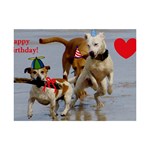 Birthday Dogs 6  x 8  Desktop Photo Plaque 