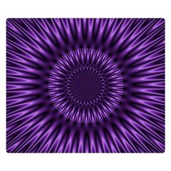Lilac Lagoon Double Sided Flano Blanket (Small) from ArtsNow.com 50 x40  Blanket Back