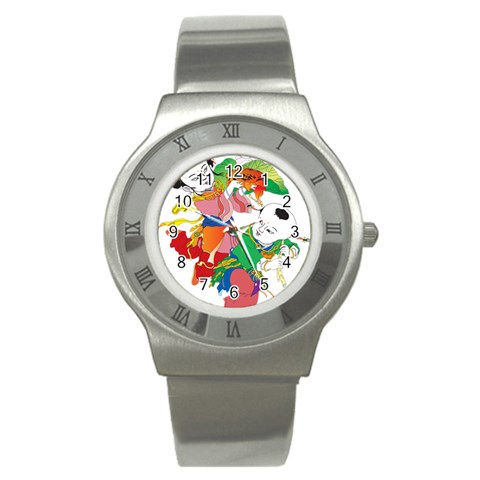 boy1 Stainless Steel Watch from ArtsNow.com Front