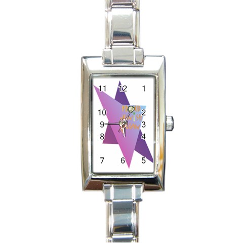 Jewish Veg01 12 7 2015 Rectangle Italian Charm Watch from ArtsNow.com Front