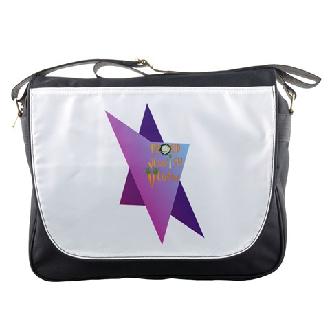 Jewish Veg01 12 7 2015 Messenger Bag from ArtsNow.com Front