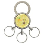 VeggieJew02_12_7_2015 3-Ring Key Chain