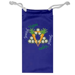 Vegan Jewish Star Jewelry Bag from ArtsNow.com Front