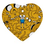 Adventure Time Cover Ornament (Heart)