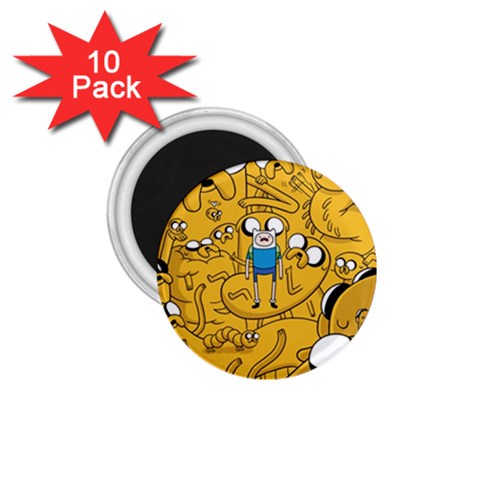 Adventure Time Cover 1.75  Magnet (10 pack)  from ArtsNow.com Front