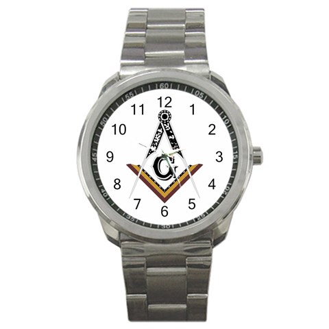 watch Sport Metal Watch from ArtsNow.com Front