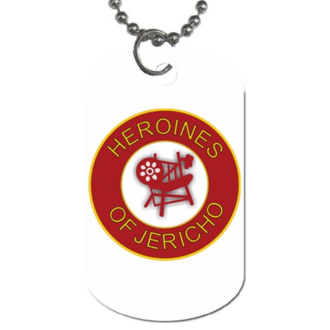 Heroines of Jericho Dog Tag (One Side) from ArtsNow.com Front