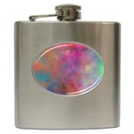 Rainbow Clouds Hip Flask (6 oz)