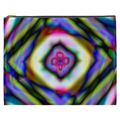 Rippled Geometry  Cosmetic Bag (XXXL) from ArtsNow.com Front