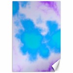 Blue And Purple Clouds Canvas 12  x 18 