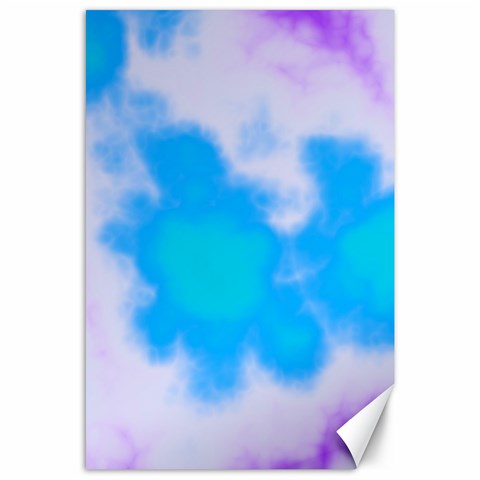 Blue And Purple Clouds Canvas 24  x 36  from ArtsNow.com 23.35 x34.74  Canvas - 1