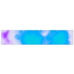 Blue And Purple Clouds Flano Scarf (Small)