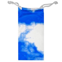 Blue Cloud Jewelry Bag from ArtsNow.com Front