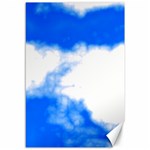 Blue Cloud Canvas 12  x 18 