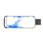 Blue Cloud Portable USB Flash (One Side)