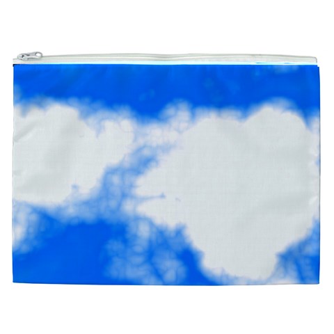 Blue Cloud Cosmetic Bag (XXL) from ArtsNow.com Front