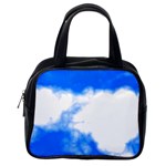 Blue Cloud Classic Handbag (One Side)