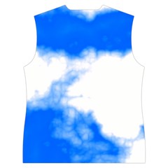 Blue Cloud Women s Button Up Puffer Vest from ArtsNow.com Back