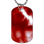 Cherry Cream Sky Dog Tag (Two Sides)