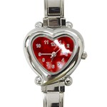 Cherry Cream Sky Heart Italian Charm Watch