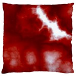 Cherry Cream Sky Large Flano Cushion Case (Two Sides)