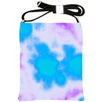 Blue And Purple Clouds Shoulder Sling Bag
