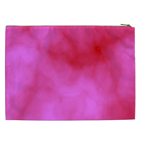Pink Clouds Cosmetic Bag (XXL) from ArtsNow.com Back