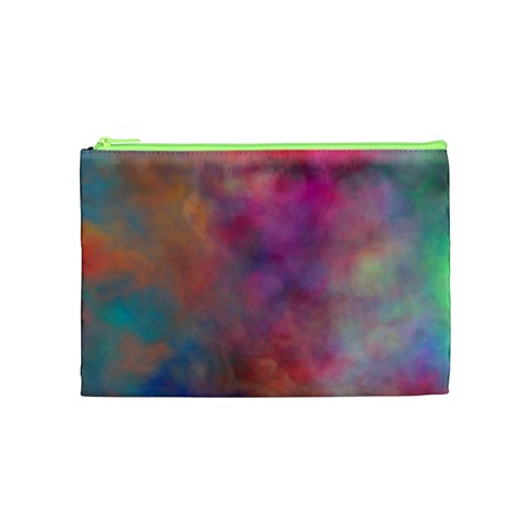 Rainbow Clouds Cosmetic Bag (Medium) from ArtsNow.com Front