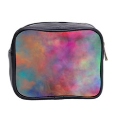 Rainbow Clouds Mini Toiletries Bag (Two Sides) from ArtsNow.com Back