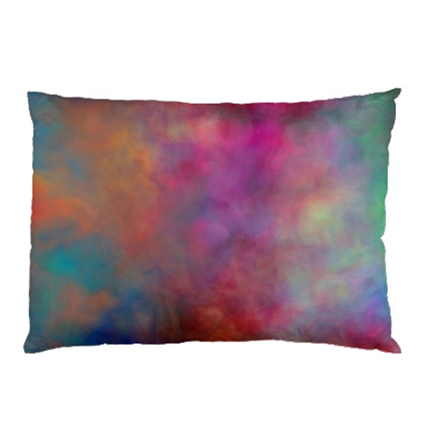 Rainbow Clouds Pillow Case (Two Sides) from ArtsNow.com Front