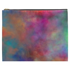 Rainbow Clouds Cosmetic Bag (XXXL) from ArtsNow.com Front