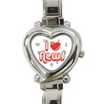 iloveNEWS Heart Italian Charm Watch