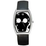 Skull_2 Barrel Style Metal Watch
