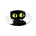 cat Sticker Oval (10 pack)