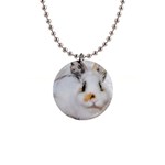 Bunny 1  Button Necklace