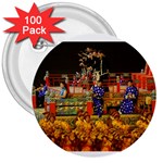 Beijing 2008 Olympic 3  Button (100 pack)