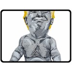 Dump Trump Baby Double Sided Fleece Blanket (Large)