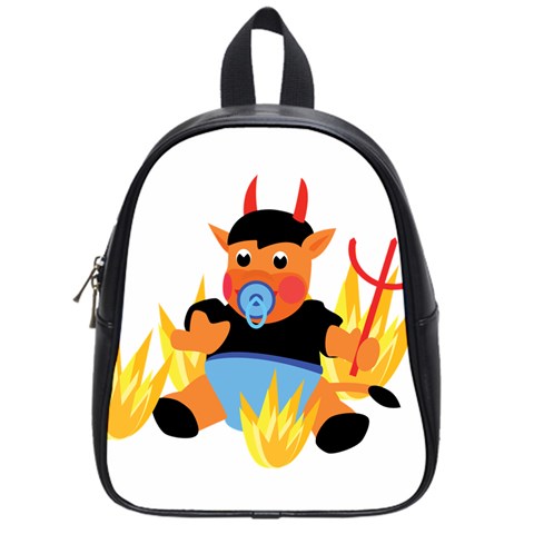 Devil Baby School Bag (Small) from ArtsNow.com Front