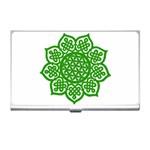 Celtic Mandala_green Business Card Holder