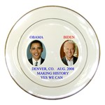 obama-biden 2008 Porcelain Plate