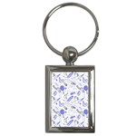 Fathers Day doodle Key Chain (Rectangle)