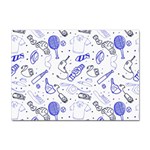 Fathers Day doodle Sticker A4 (10 pack)