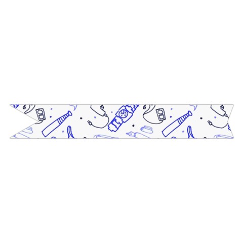 Fathers Day doodle Midi Wrap Pencil Skirt from ArtsNow.com Hem
