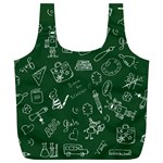 back to school doodles Full Print Recycle Bag (XL)