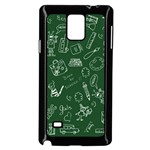 back to school doodles Samsung Galaxy Note 4 Case (Black)