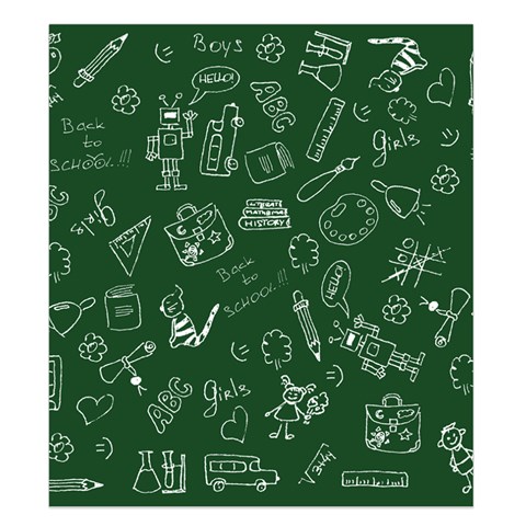 back to school doodles Duvet Cover (King Size) from ArtsNow.com Duvet Quilt