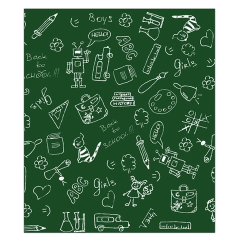 back to school doodles Duvet Cover (California King Size) from ArtsNow.com Duvet Quilt