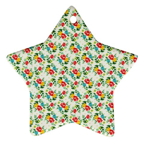 fa_texture37 Ornament (Star) from ArtsNow.com Front