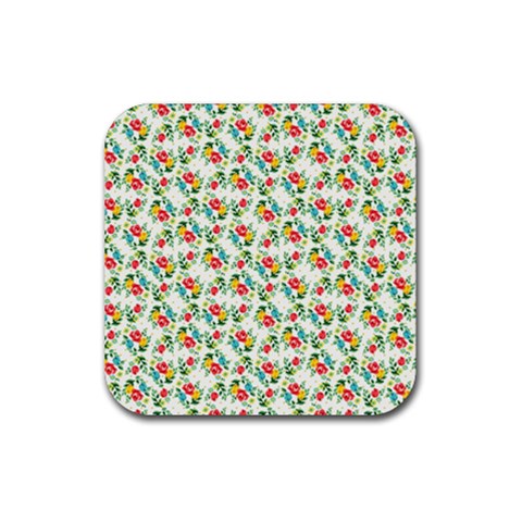fa_texture37 Rubber Coaster (Square) from ArtsNow.com Front