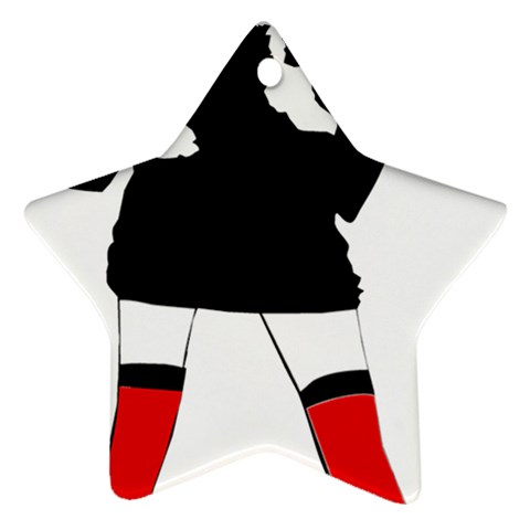 sexy nun halloween costume  Star Ornament (Two Sides) from ArtsNow.com Front